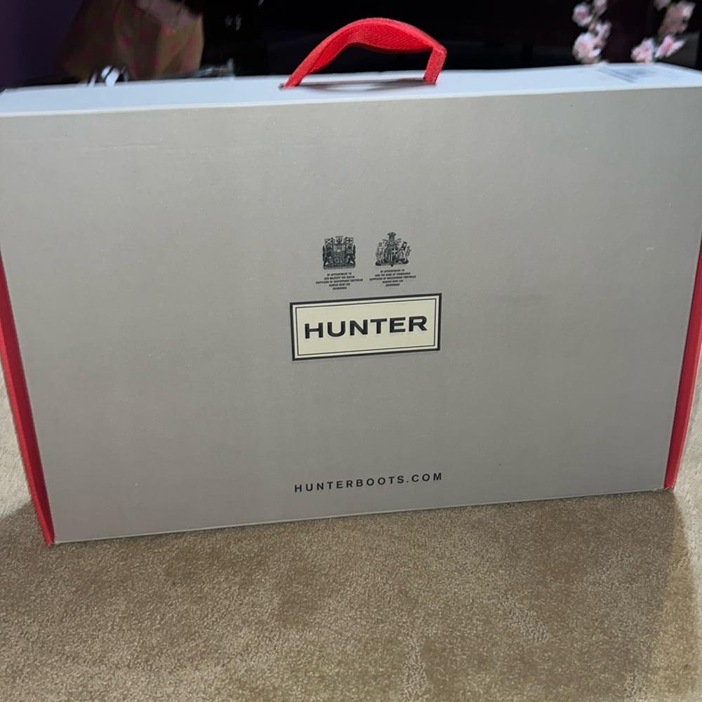 Hunter rain boots (long) womens
